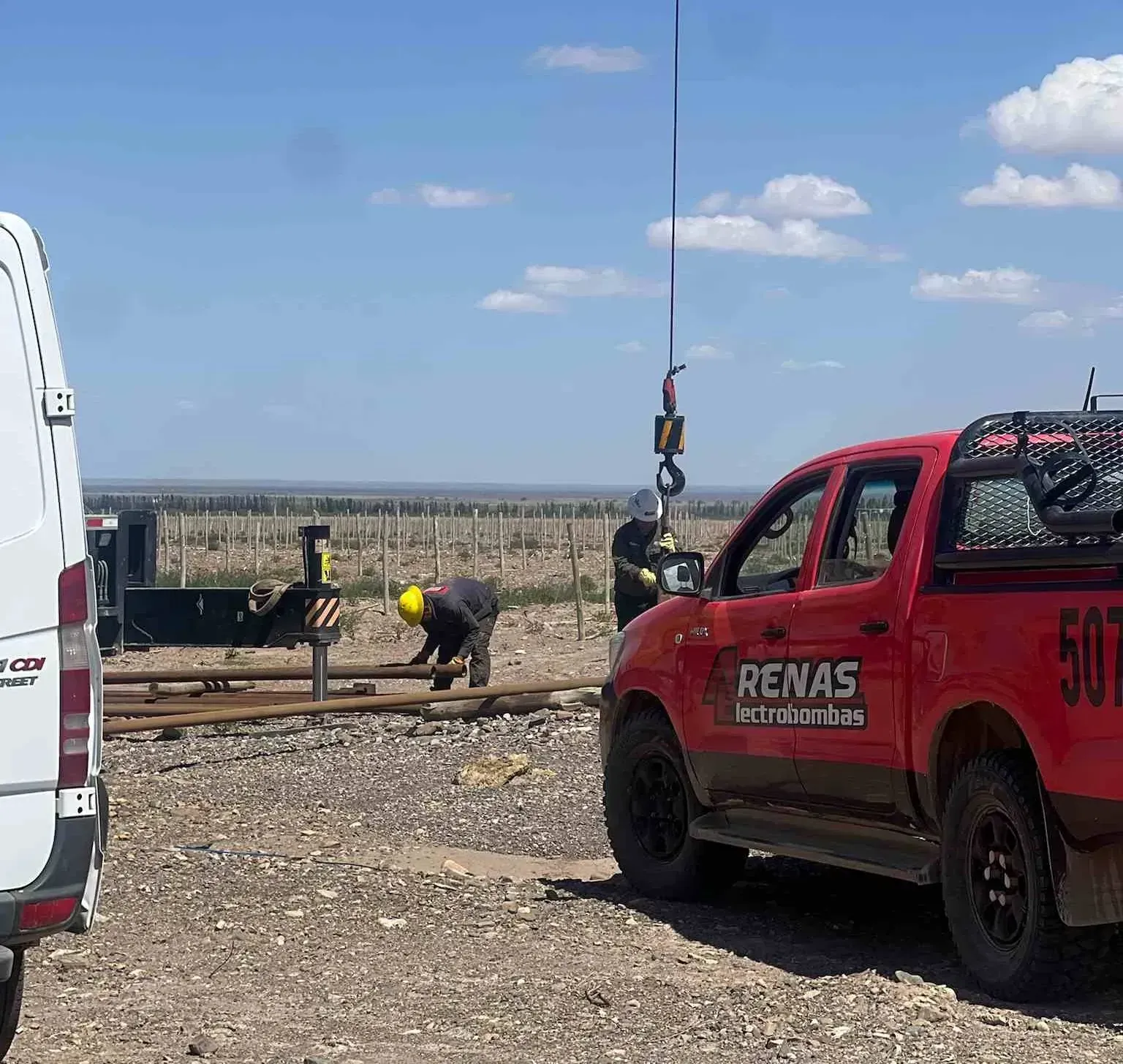 Taller de reparación de electrobombas de Arenas Electrobombas en Maipú, Mendoza